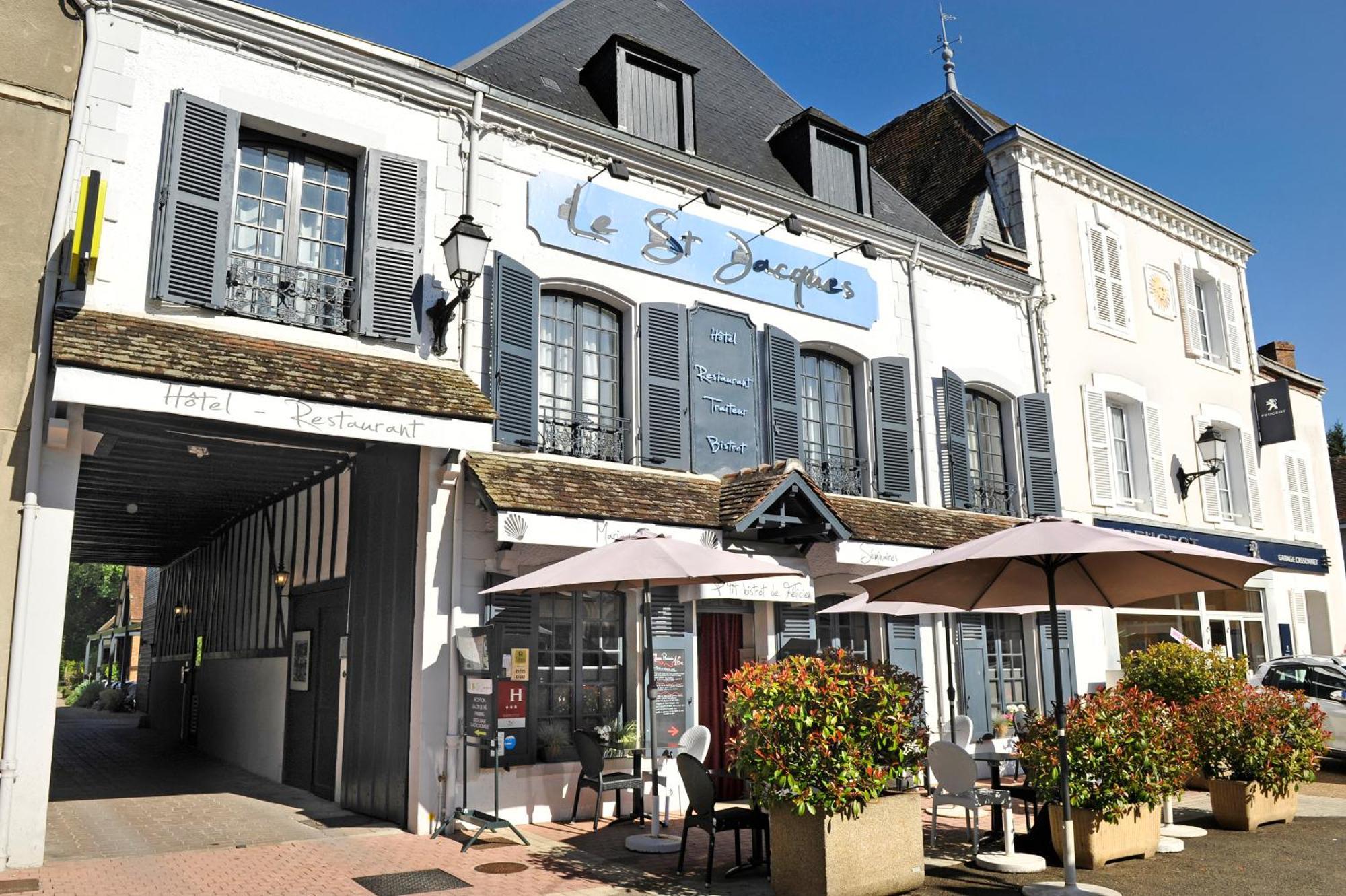 Le Saint-Jacques Hotel Cloyes-sur-le-Loir ภายนอก รูปภาพ